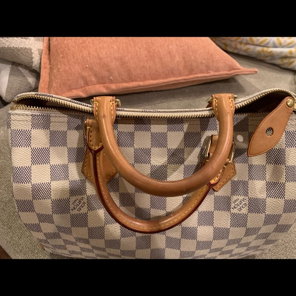 NOT FOR SALE - Louis Vuitton Speedy 30 Damier Azur - Picture 7 of 10